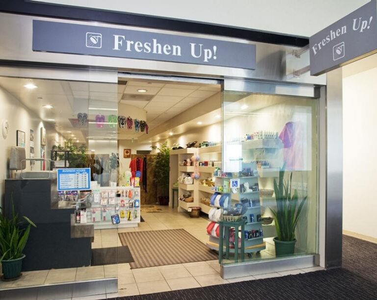 SFO: Freshen Up offers $15 showers