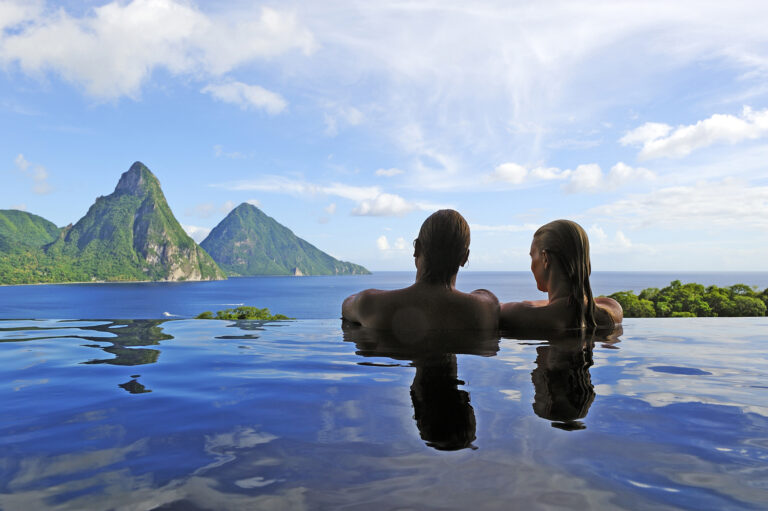 Luxury in St. Lucia offers a romantic 3rd night free!