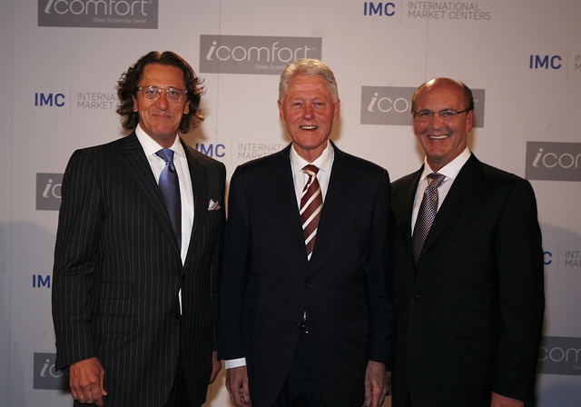 President Clinton was the Keynote Speaker at the Las Vegas World Summer Market Center