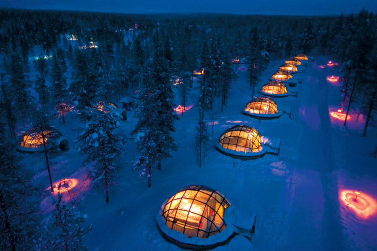 Spend the Night Igloo-Style