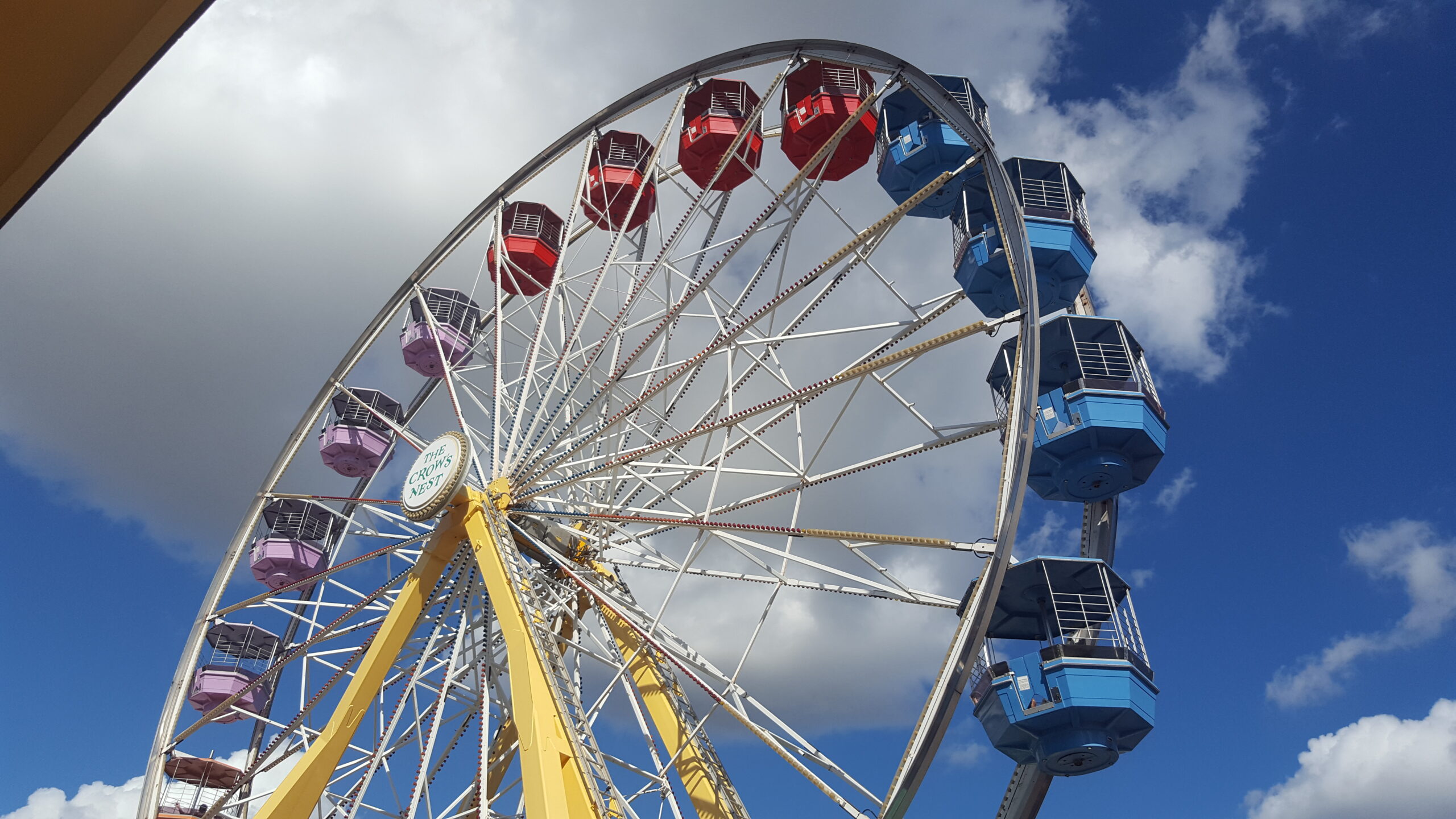 The ferris wheel at Fiesta Texas