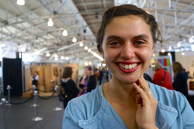 woman, portrait, smile, young women,