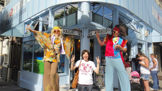 tourism, haight, ben and jerrys, hippy,