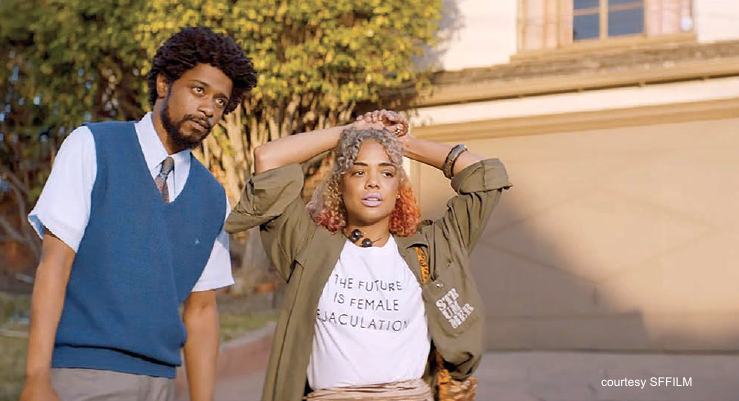 Sorry to Bother You, film still, SFFILM, san francisco international film festival, african american, fiction,