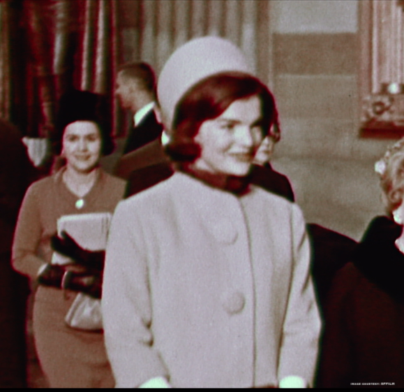 Jackie Kennedy, pillbox hat, fashion, Halston,