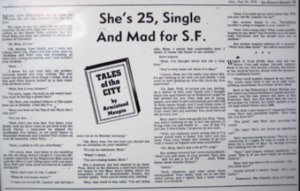 Armistead Maupin, Tales of the City, Newspaper, review, netflix,