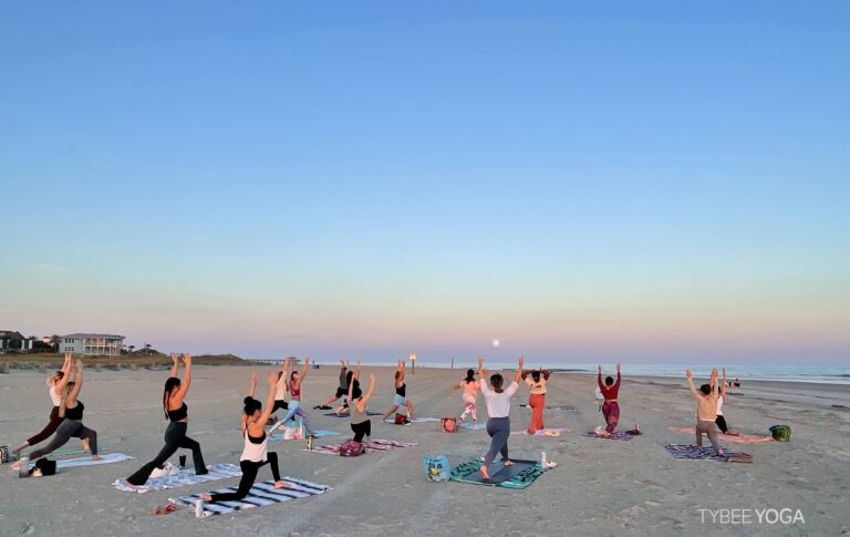 Beach Yoga Certification Retreat on Tybee Island, Georgia