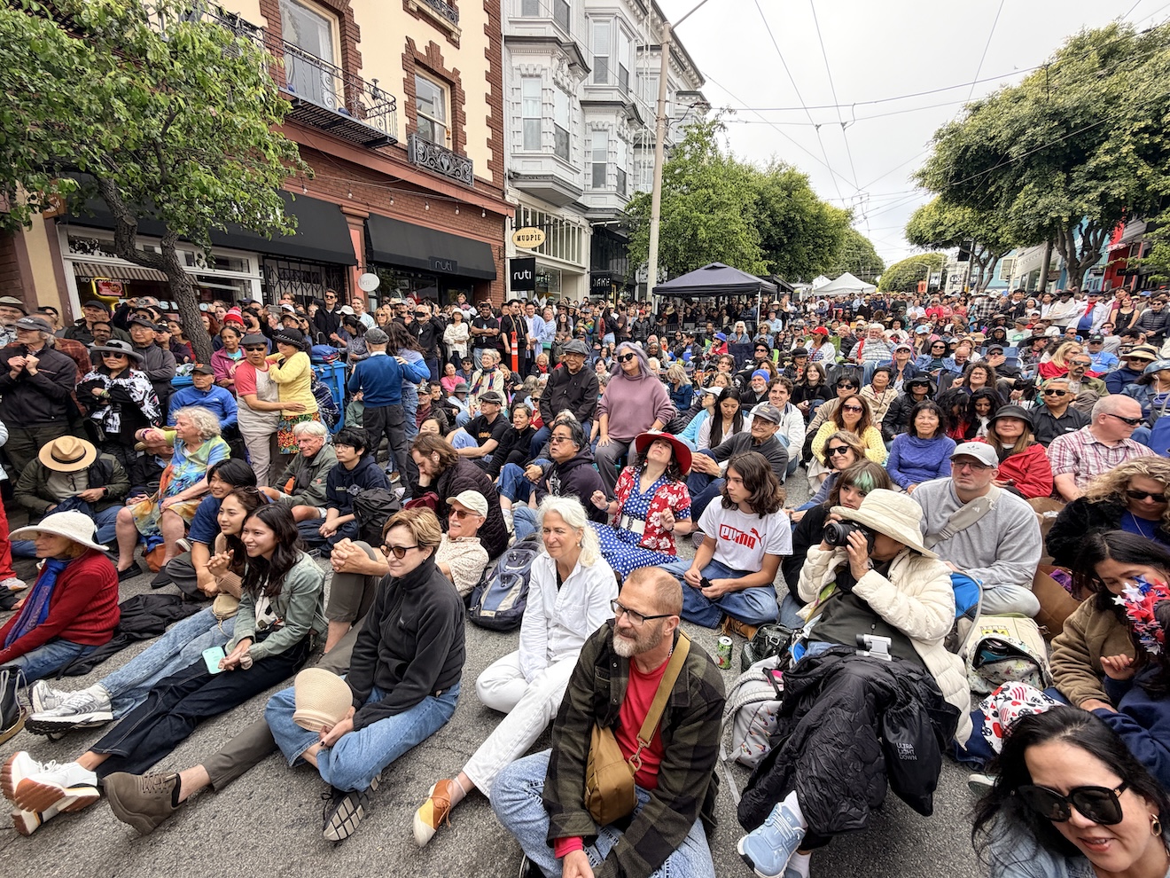 California Stage crowd, Fillmore Jazz Fest