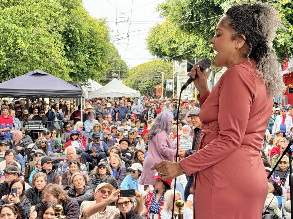 Saturday headliner Kim Nalley, Fillmore Jazz Festival 2026