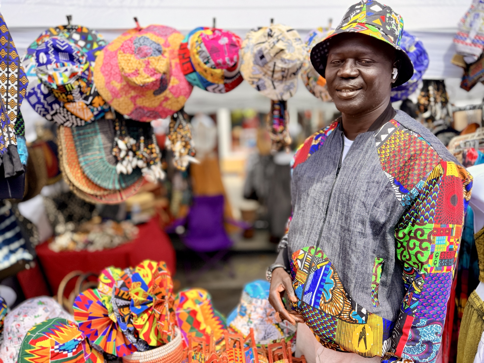 Baye Fall, vendor Fillmore Jazz Festival 2026